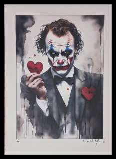 Joker - Heath Ledger - watercolor edition by Emma Wildfang - Large size | Catawiki