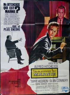 Gerals Scarfe - Marnie - Alfred Hitchcock - 1964 French Grande - 160x120 cm | Catawiki