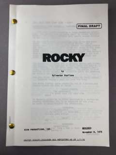 Rocky (1976) - Sylvester Stallone as Robert "Rocky" Balboa - United Artists | Catawiki