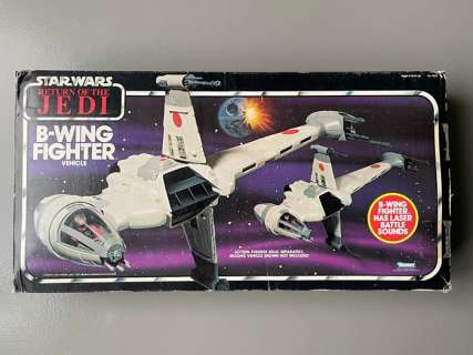 Figure - Star Wars Episode VI: Return of the Jedi - Kenner - B-Wing Fighter Vehicle - In original Box - - Plastic | Catawiki
