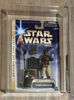 Star Wars Episode VI: Return of the Jedi - Gold - AFA Graded Figure NM+ U85 - Lando Calrissian - Jabba‘s Sail Barge