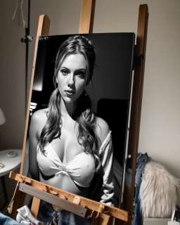 Jacob Hitt - does Scarlett Johansson w/COA Cover Series | Catawiki