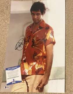 Scarface - Signed al pacino 11x17 coa beckett | Catawiki