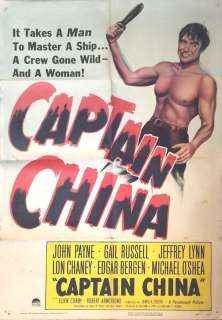 John Payne - Captain China - 1950s