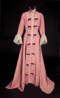 Lot 416 - Isabel Jeans gown with lace inserts from Gigi