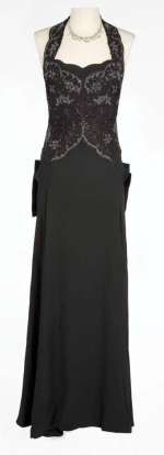 Lot 564 - Madonna gown with shoes and jewelry from Evita