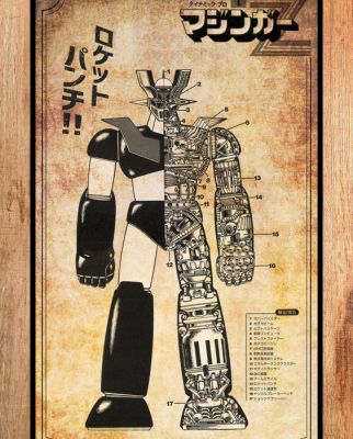 Kodo88 - Mazinger Z: Inside & Out - Hand Signed | Catawiki