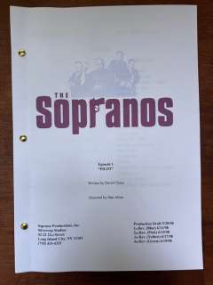 The Sopranos "Pilot Episode" - James Gandolfini, Drea de Matteo, Michael Imperioli, Tony Sirico - Chase Films | Catawiki