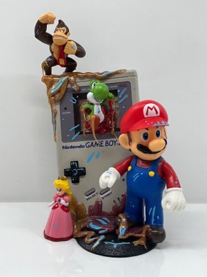 Alvin Silvrants - Sculpture, Super Mario Bros - Nintendo Game boy - 22 cm - Plastic - 2025 | Catawiki