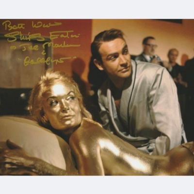James Bond 007: Goldfinger - Signed by Shirley Eaton (Jill Masterson) | Catawiki