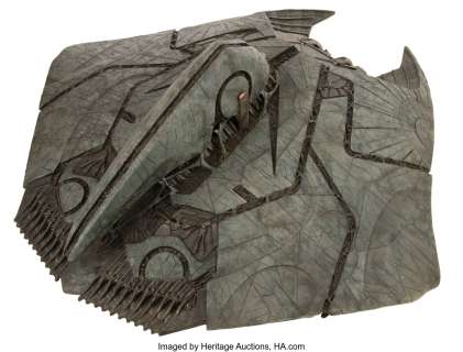 "Alien Attacker" spaceship filming miniature from Independence Day....