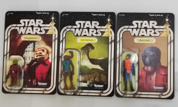 Star Wars Kenner Original figures 1978 Cantina Collection - Action figure Hammerhead / Snaggletooth / Walrus Man - 1970-1980 - U.S. | Catawiki