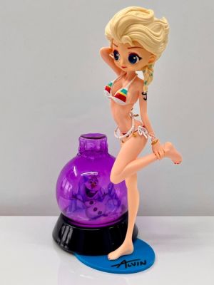 Alvin Silvrants - Sculpture, Sexy bikini Elsa with Olaf - 27 cm - Plastic - 2025 | Catawiki