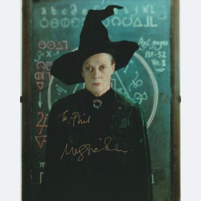 Harry Potter - Signed by Maggie Smith (+) (Minerva McGonagall) | Catawiki