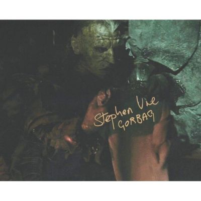Lord of the Rings - Signed by Stephen Ure (Gorbag) | Catawiki