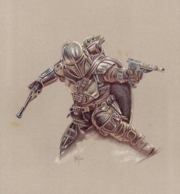 Miguel Angel Alfaro Rey - MANDALORIAN & GROGU | Catawiki