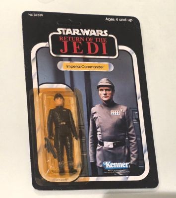 Kenner - Action figure Star Wars Imperial Commander Original Carded Action figure (Unpunched) - Excellent condition. Star case included – very rare | Catawiki