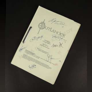 Outlander (T.V. Series, 2014-2019) | Maria Doyle Kennedy’s Cast Autographed Green Draft Script Episode 605 ’Give Me Liberty’ | Propstore