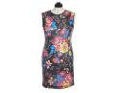 The Mindy Project - Lot 201 - Mindy‘s Sequin Floral Body Con Dress