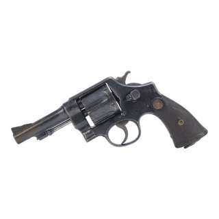 INDIANA JONES AND THE RAIDERS OF THE LOST ARK (1981) - Lot 223 - Indiana Jones‘ (Harrison Ford) Smith & Wesson Mk II Hand Ejector Revolver