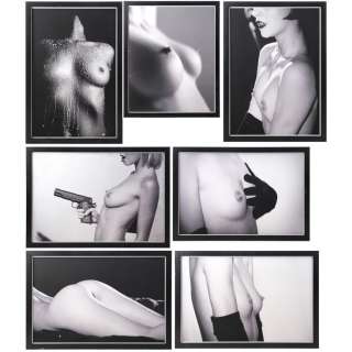 CURB YOUR ENTHUSIASM (2000-0) - Lot #1215 : Set of Seven Framed Michael Richards‘ Distraction Photographs