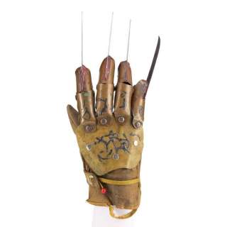 NIGHTMARE ON ELM STREET 5, A: THE DREAM CHILD (1989) - Lot #252 : Freddy Krueger‘s (Robert Englund) Bloodied Razor-Claw Glove