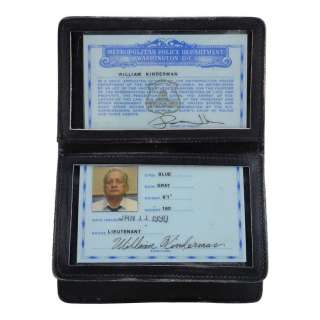 THE EXORCIST III (1990) - Lot #805 : Lt. William F. Kinderman‘s (George C. Scott) Metropolitan Police Badge and ID