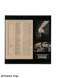 Schindler’s List List Pages/Ring | Premiere Props