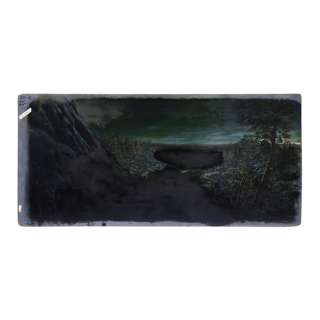 CLOSE ENCOUNTERS OF THE THIRD KIND (1977) - Lot 49 - 49. Matthew Yuricich Collection: Hand-Painted Matthew Yuricich Devil‘s Tower Matte Painting