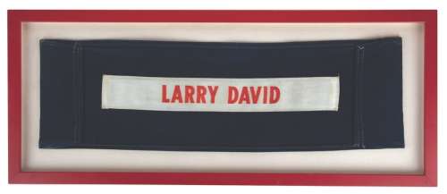 Larry David’s Seinfeld Director’s Chair Back. | Van Eaton Galleries