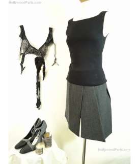 Lot 82 - The Thomas Crown Affair Catherine Banning (Rene Russo) Black Wool Prada Outfit Costume