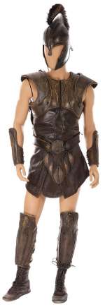 Brad Pitt complete "Achilles" costume created for Troy. | Profiles in History
