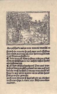 Dracula prop woodcut engraved page | Piece of the Past