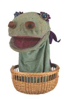 Bob Clampett’s Cecil in a Basket Puppet. | Van Eaton Galleries
