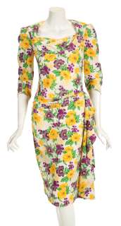 Lot 10 - Madonna "Evita" Film Worn Floral Dress From Musical Number “Rainbow High"