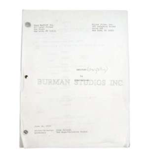 Shawshank Redemption Screenplay | Premiere Props