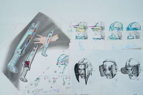 Planet of the Apes-(23) Concept Designs by Ron Croci | GWS Auctions