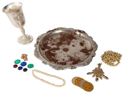 Pirates of the Caribbean Props “Treasure” Lot. Group of scr... | Potter & Potter