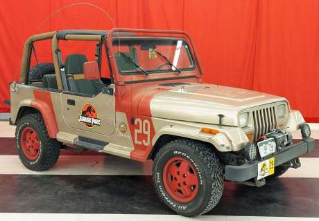Recreation Jurassic Park 1993 Jeep Wrangler Sahara | misc / divers