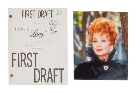 Lucille Ball | Personal Hand-Annotated "Here’s Lucy" Script | Julien’s