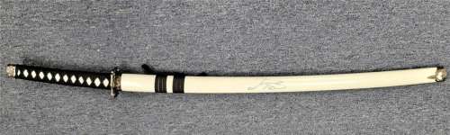 Lot 805 - Anna Sawai Signed 38 inch Katana Sword Prop from Shogun Beckett Authenticated