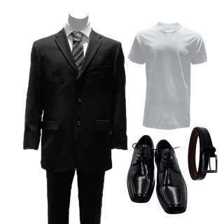 Pastor Williams James Healy Jr Screen Worn Single-Breasted Suit, Long Sleeve, Button-Front Shirt, Short Sleeve Shirt, Tie, Belt, Cufflinks & Dress Shoes Ch 1 Sc 11 | VIP Fan Auctions