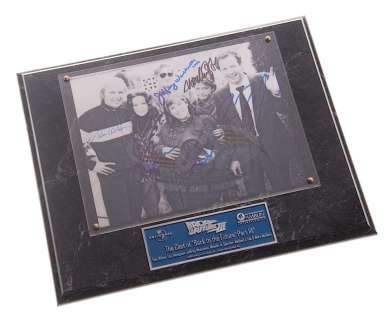 Back To The Future 3 - Cast Autographed Photo - 18379 | ScreenUsed