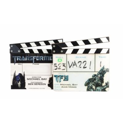 TRANSFORMERS: REVENGE OF THE FALLEN (2009)/TRANSFORMERS: DARK OF THE MOON (2011) - Lot #1036 : Pair of Clapperboards