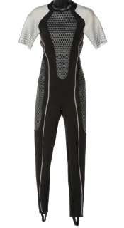 Lot 87 - "Katniss Everdeen" distressed tribute combat wetsuit from The Hunger Games: Catching Fire.
