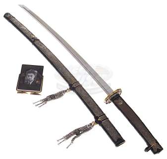 Wolverine, The - Yukio’s Metal Sword & Yashida Framed Photograph | ScreenUsed