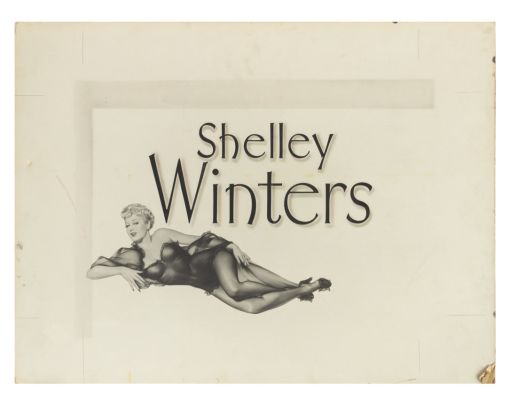 Lot 23 - A "Behave Yourself!" Shelley Winters Screen-Used Title Card. | Van Eaton Galleries