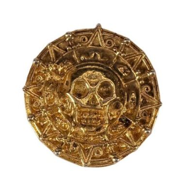 Pirates of the Caribbean: the Curse of the Black Pearl (2003) | Cursed Aztec Coin | Propstore