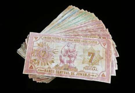 Jumanji (2017) | Jumanji Currency | Propstore