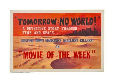 Irwin Allen | "Tomorrow: No World!" Original Pitch Art | Julien’s